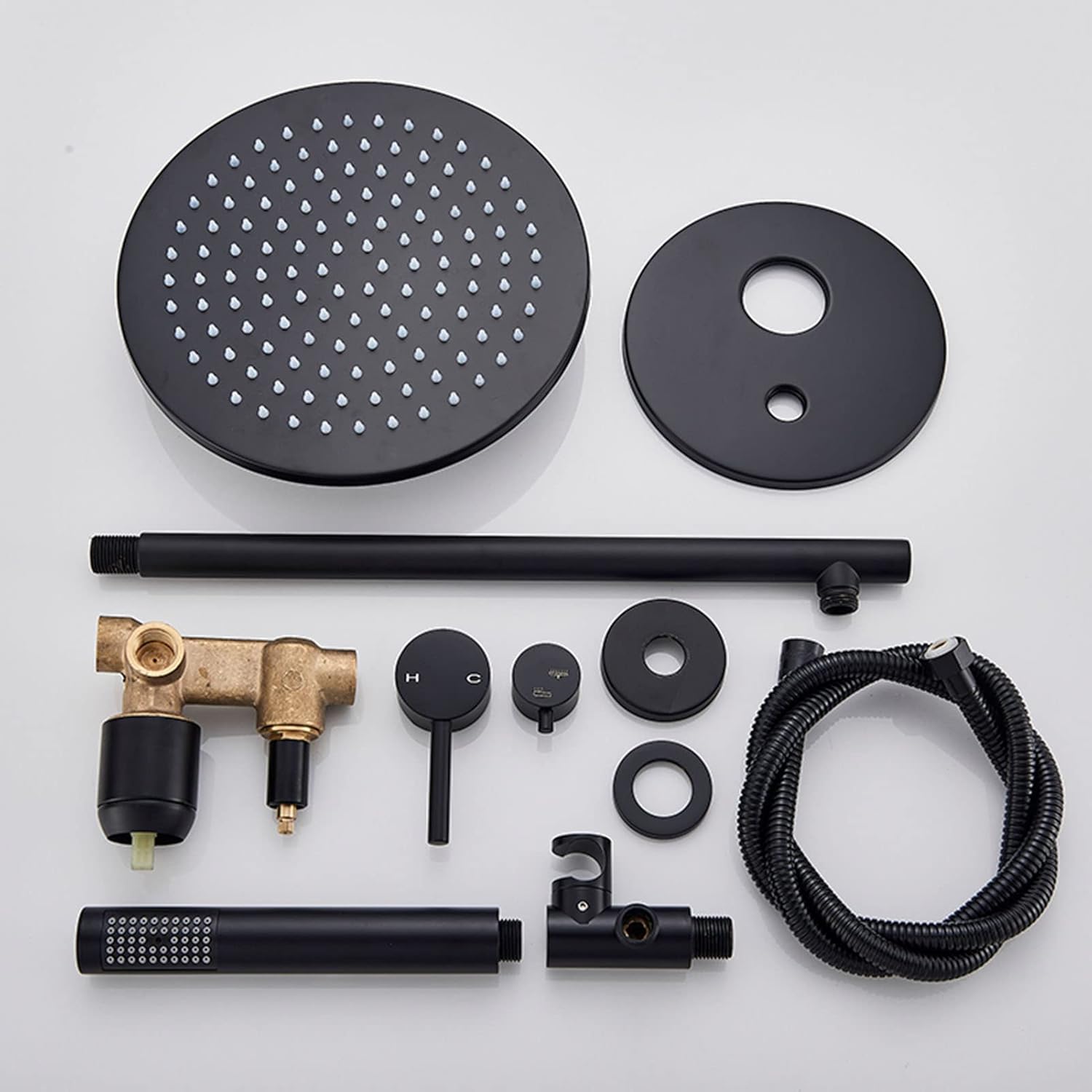 【新品】バリアルハンドル95 ブラック シマノ左巻きナット＆EVAノブスリム付き バリアルハンドル VARIAL 95/MK-3rim シマノ左巻き DRT バリアル